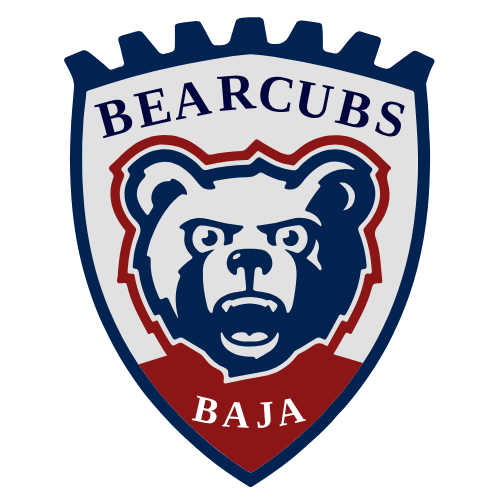 Baja SAE logo picturing an SRJC themed bear in the middle